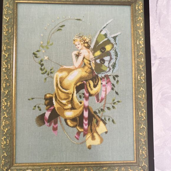 Mirabilia Nora Corbett cross stitch patterns Woodland Fairy HTF - Picture 2 of 4